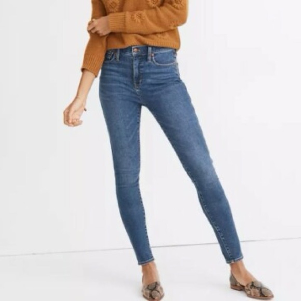 Madewell Women's 10" High-Rise Skinny Jeans Size 30 MA616